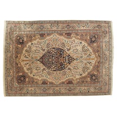 Persian rug Tabriz Tree of Life 212 X 144 cm