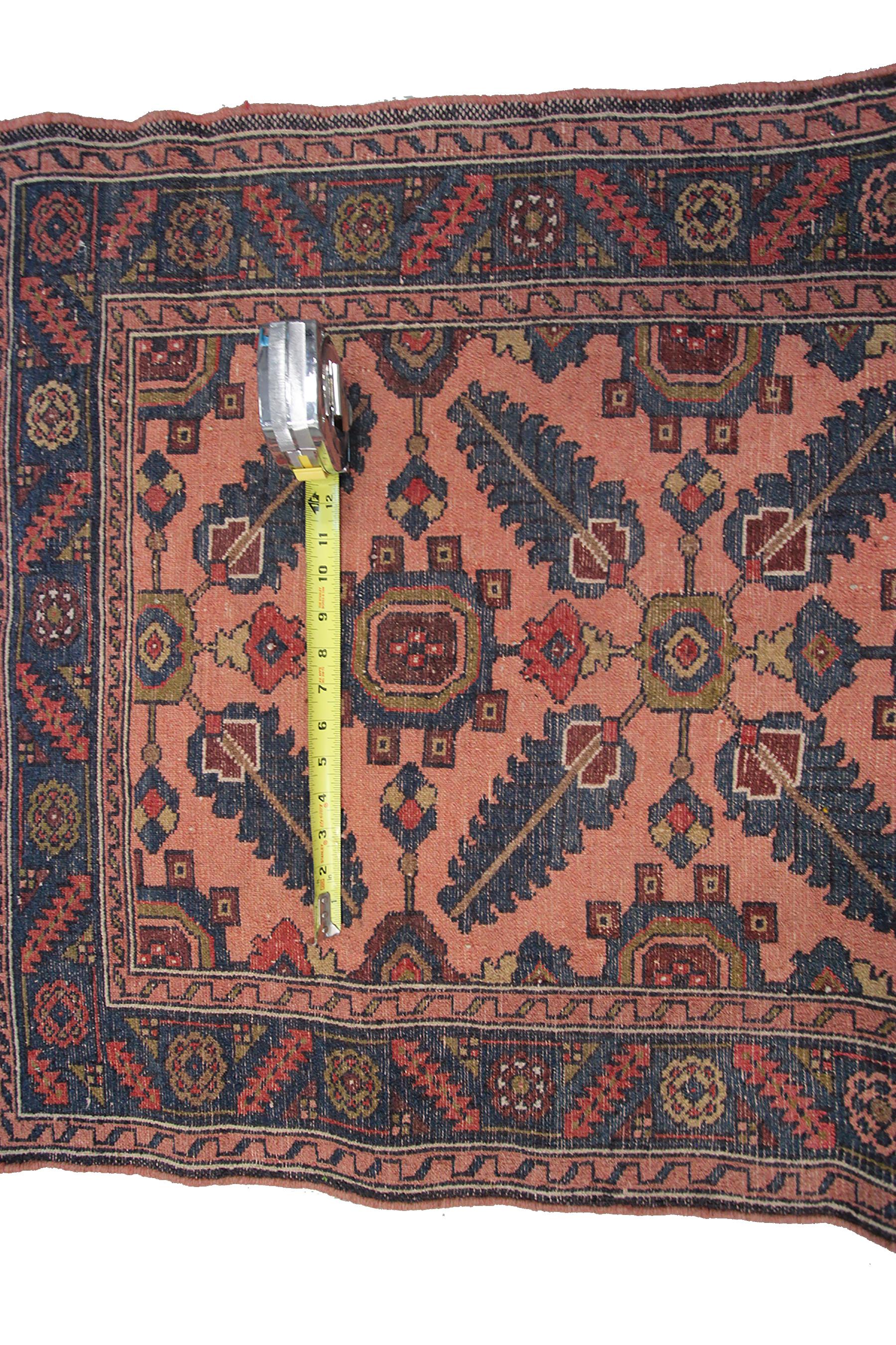 Persian Rug Vintage Persian Runner Sultanabad Runner Mahal Runner For Sale 2