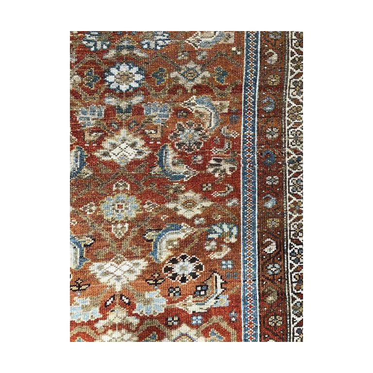 Wool Persian Runner from the 1920s 15’9″ x 3’6″ For Sale