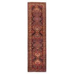 Persian Saison Runner Rug - Wool Blue Navy Blue Red Yellow 73160