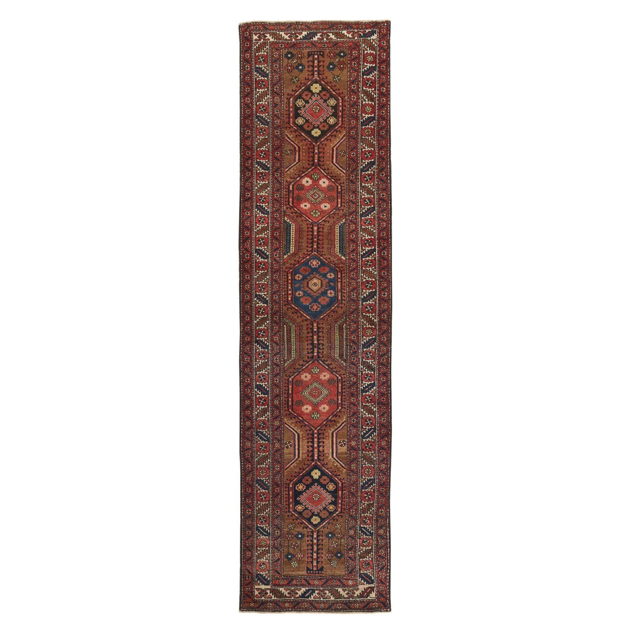 Alfombras Persas Sarab - Lana Diseño Marrón Rojo - 97988 en venta