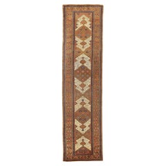 Alfombra Persa Sarab - Lana Verde Marfil Rojo 72902