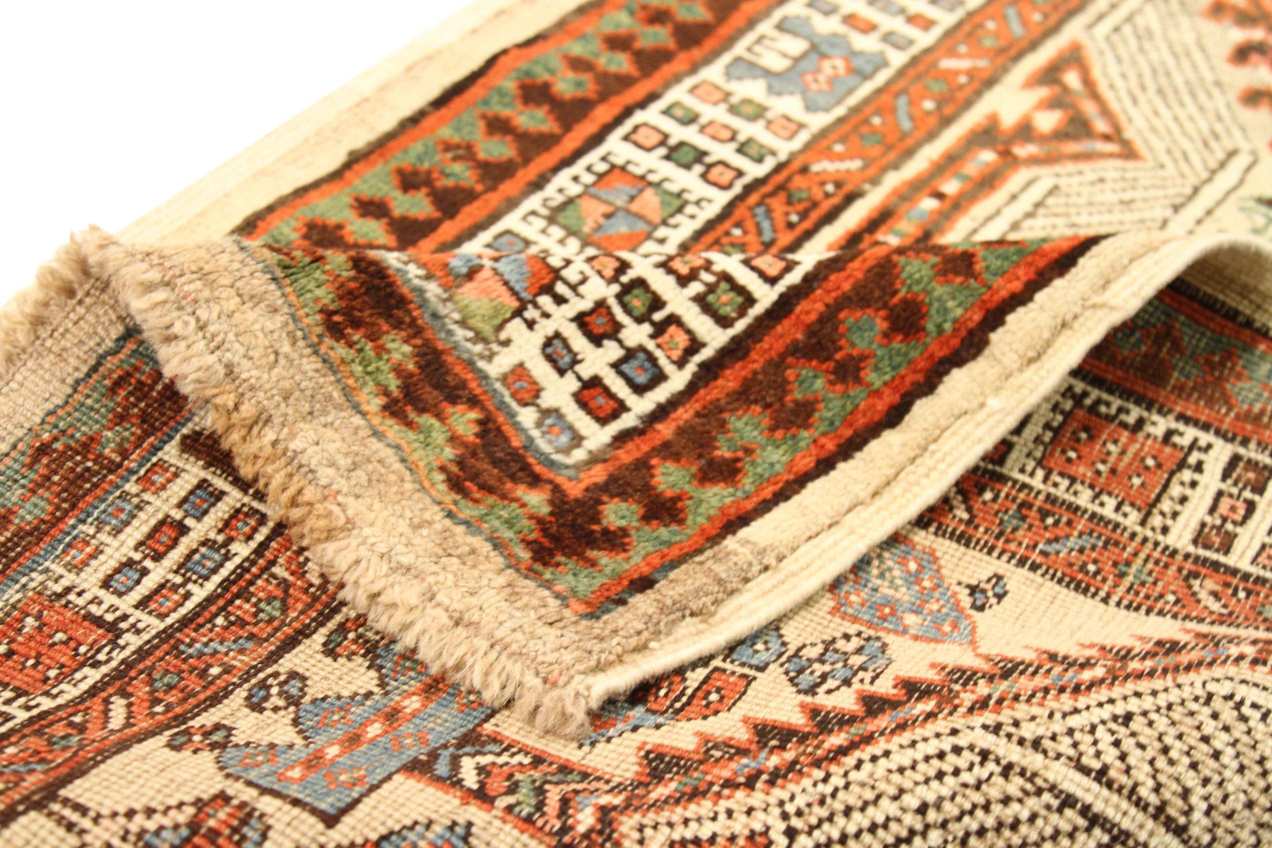 Persischer Sarab-Läufer - Wolle Elfenbeinrot 10605 (Asiatisch) im Angebot