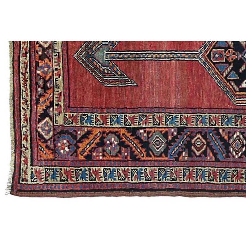 Tappeto Persiano Sarab Runner - Lana Nero Blu Rosso Design - 97901 In condizioni ottime in vendita a Dallas, TX