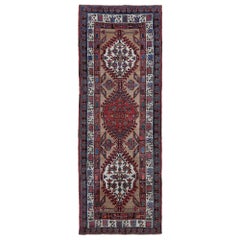 Tappeto Persiano Sarab Runner - Lana Avorio Rosso Taupe Design - 97899