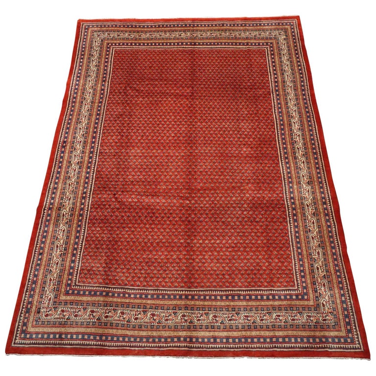 Persian Saraband Sarouq Mir Rug For Sale at 1stdibs