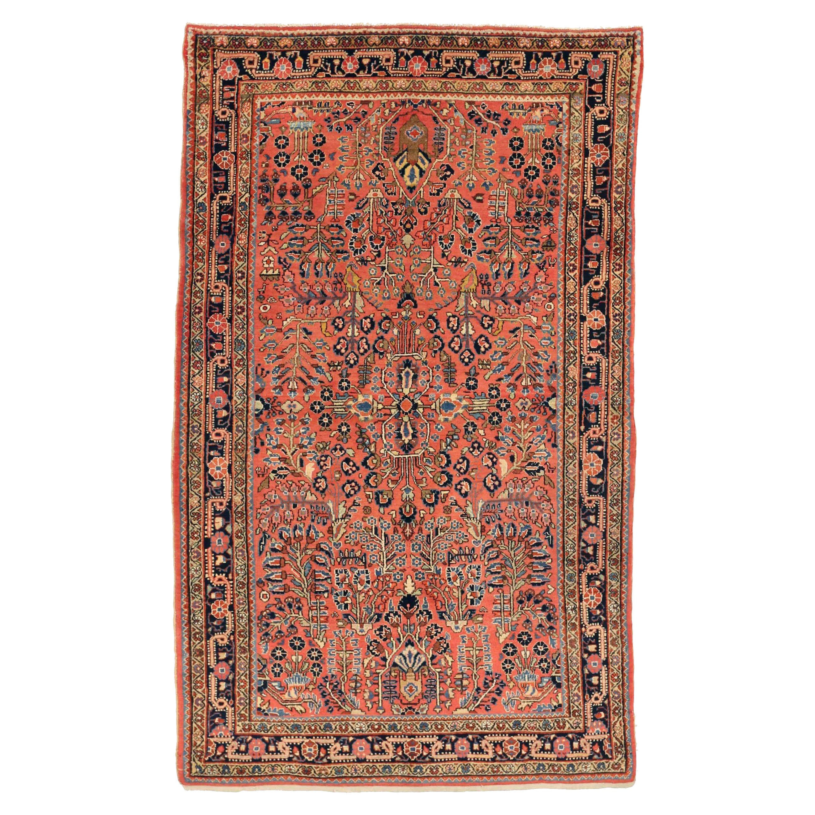 Persian Sarouk Area Rugs - 11022
