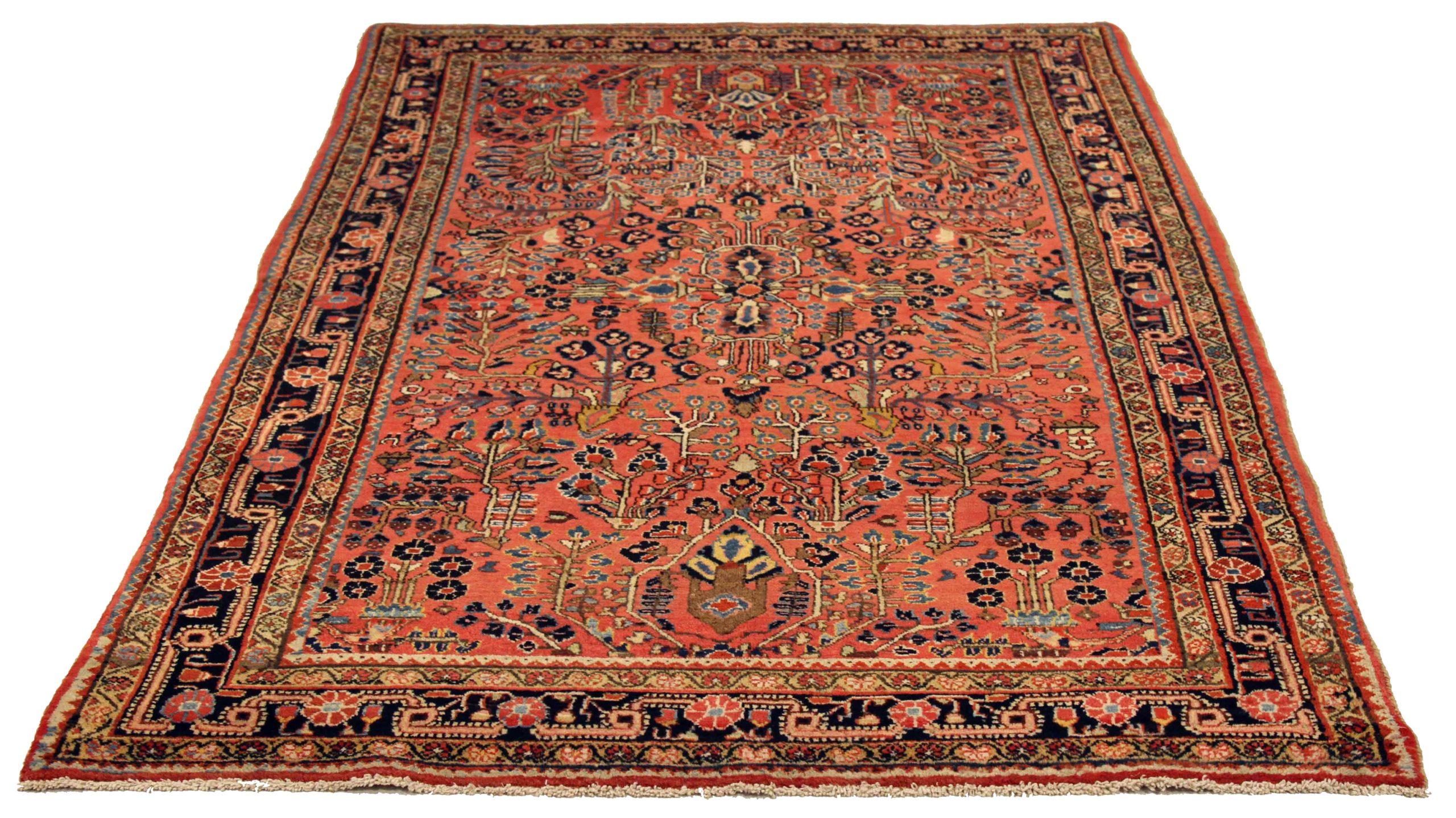 Scopri l'eleganza del Sarouk persiano con i tappeti CIRCA del 1880. Progettato con una meticolosa attenzione ai dettagli, questo design esclusivo è perfetto per valorizzare il tuo spazio.