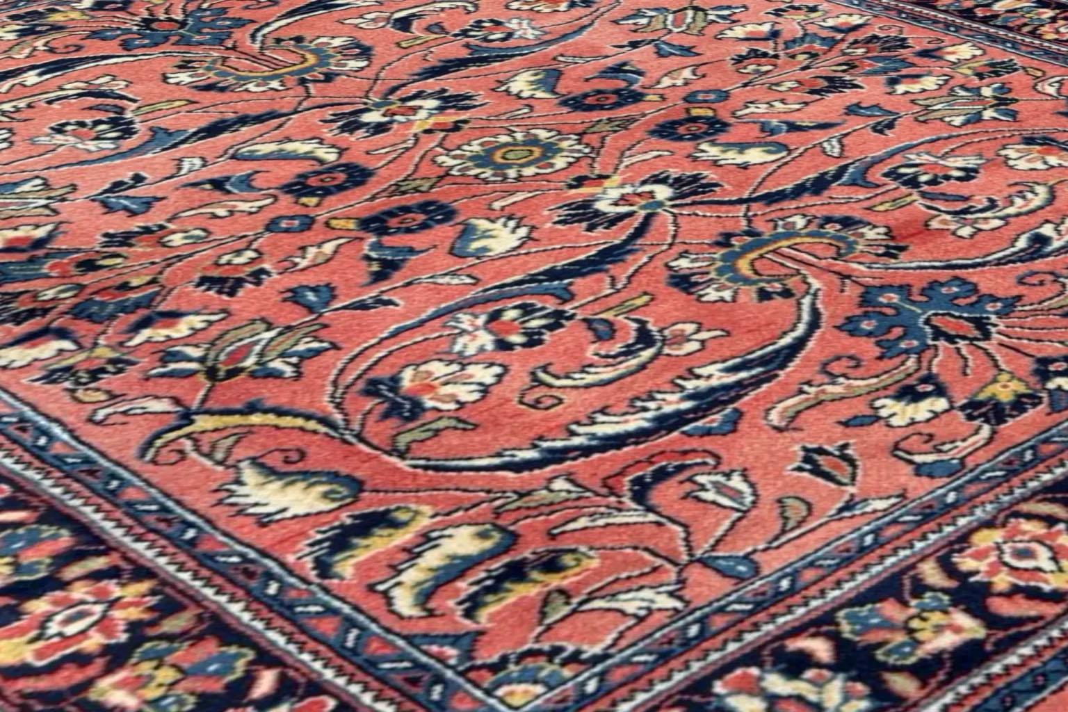 Alfombras persas Sarouk Circa 1990 - 10835 Lana en venta