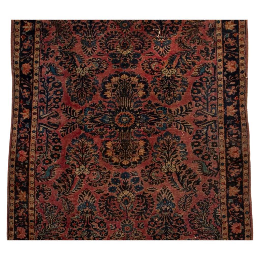 Persischer Sarouk-Teppich, 4,9' x 3,3'