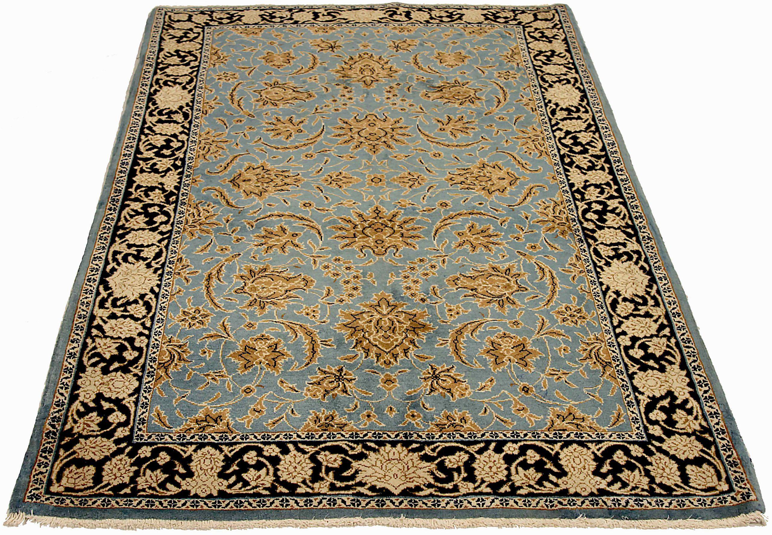 Discover the elegance of Persian Sarouk featuring Small Rug in Circa 1940. Designed with Wool and BlueIvoryYellow, this exclusive design is perfect for enhancing your space.