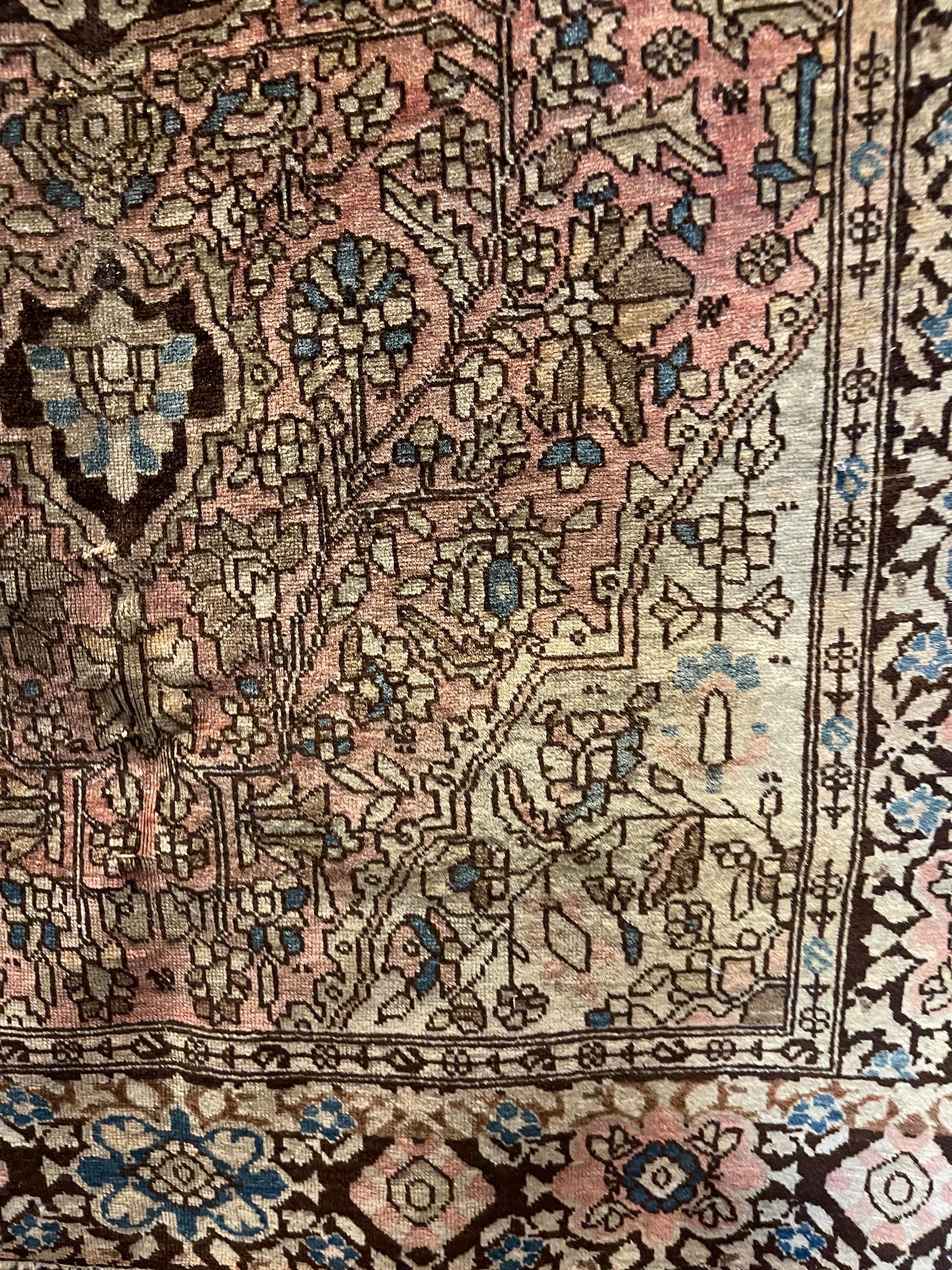 Tapis persan Saruk Design/One, début du 20e siècle en vente 1