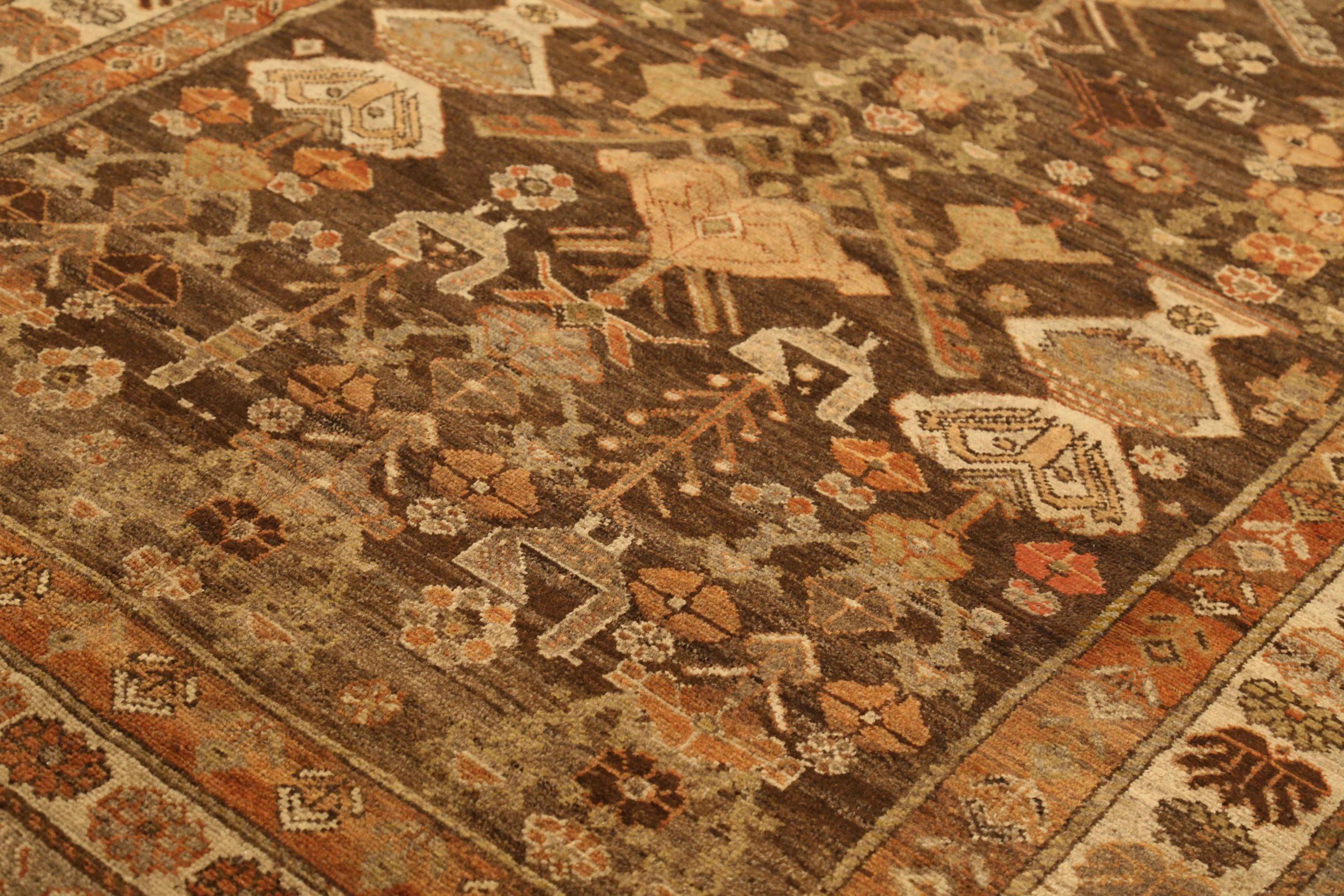 Persian Saveh Area Rugs - 51841 (Asiatisch) im Angebot