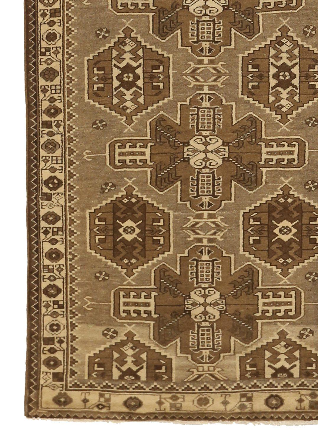 Persischer Saveh-Läufer Circa 1880 - 52099 (Asiatisch) im Angebot