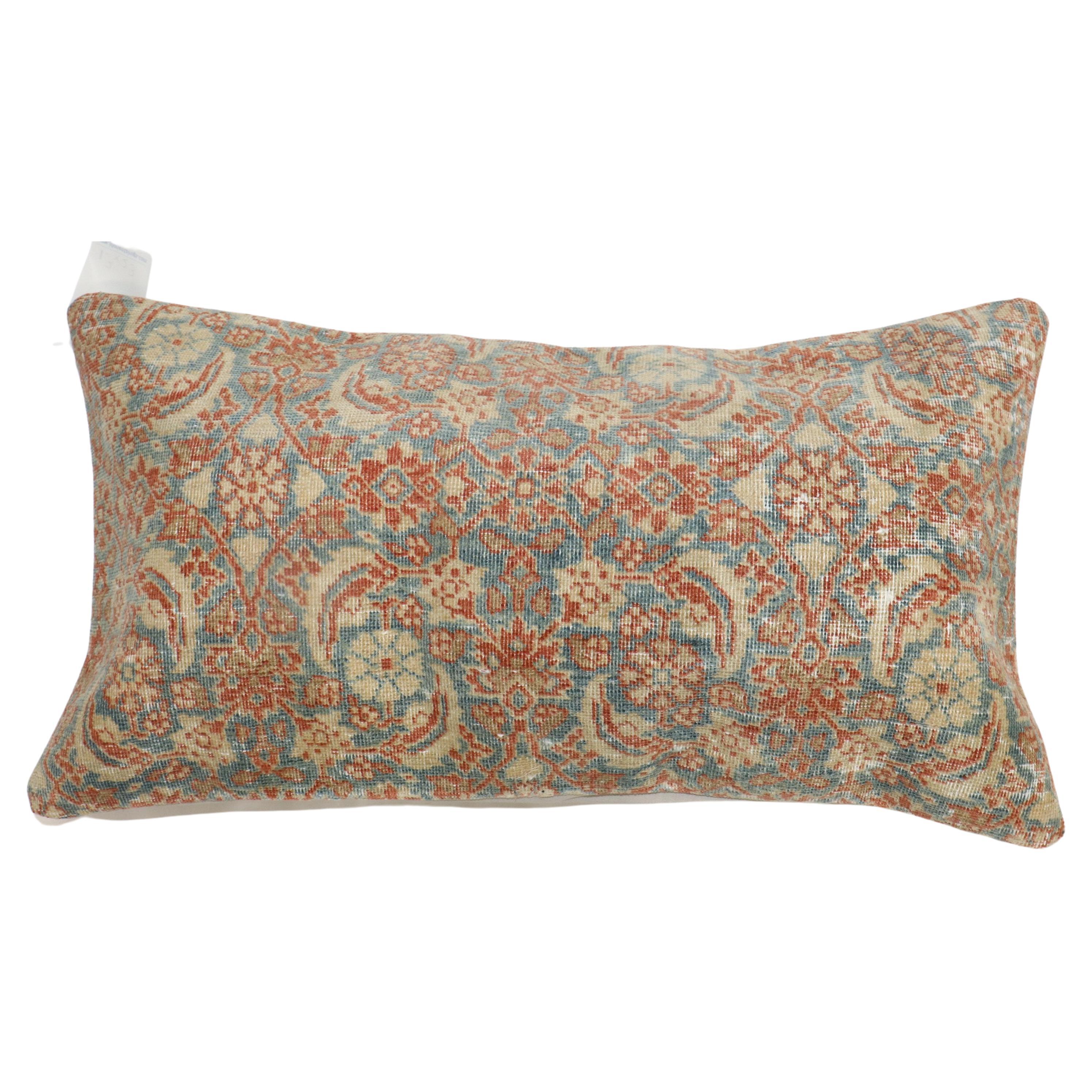 Persian Senneh Bolster Rug Pillow For Sale