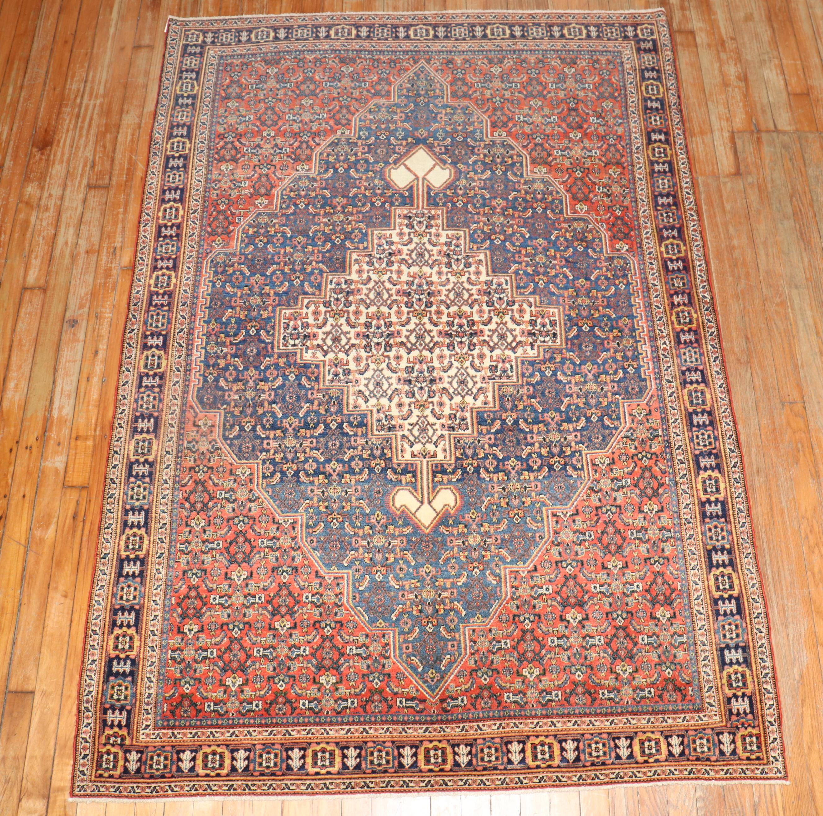 Persian Senneh Rug For Sale 4