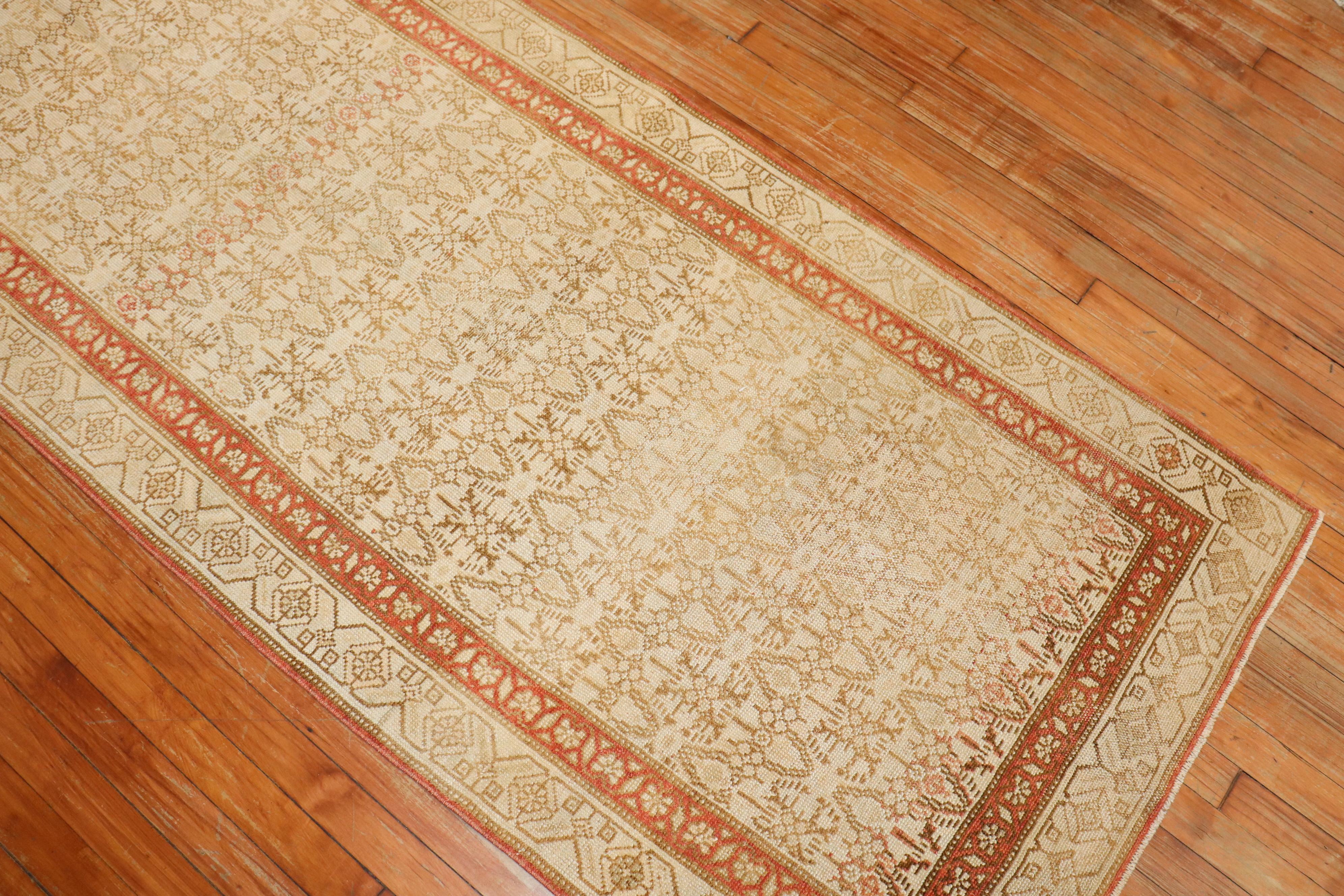 Persian Serab Runner In Good Condition For Sale In New York, NY