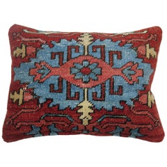 Persian Serapi Heriz Rug Pillow