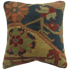 Coussin de tapis persan Serapi