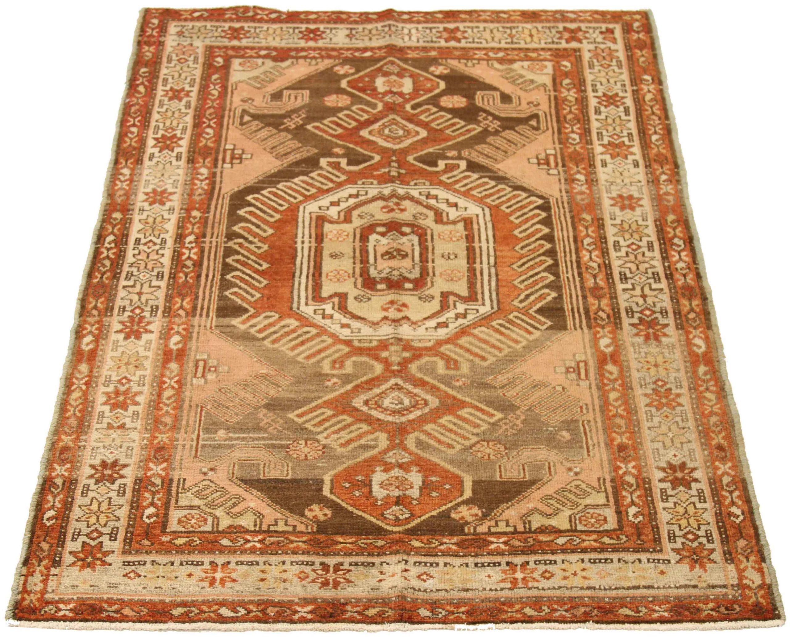 Discover the elegance of Persian Shahsavan featuring Small Rug in Circa 1880. Designed with Wool and BrownIvoryPinkRed, this exclusive design is perfect for enhancing your space.