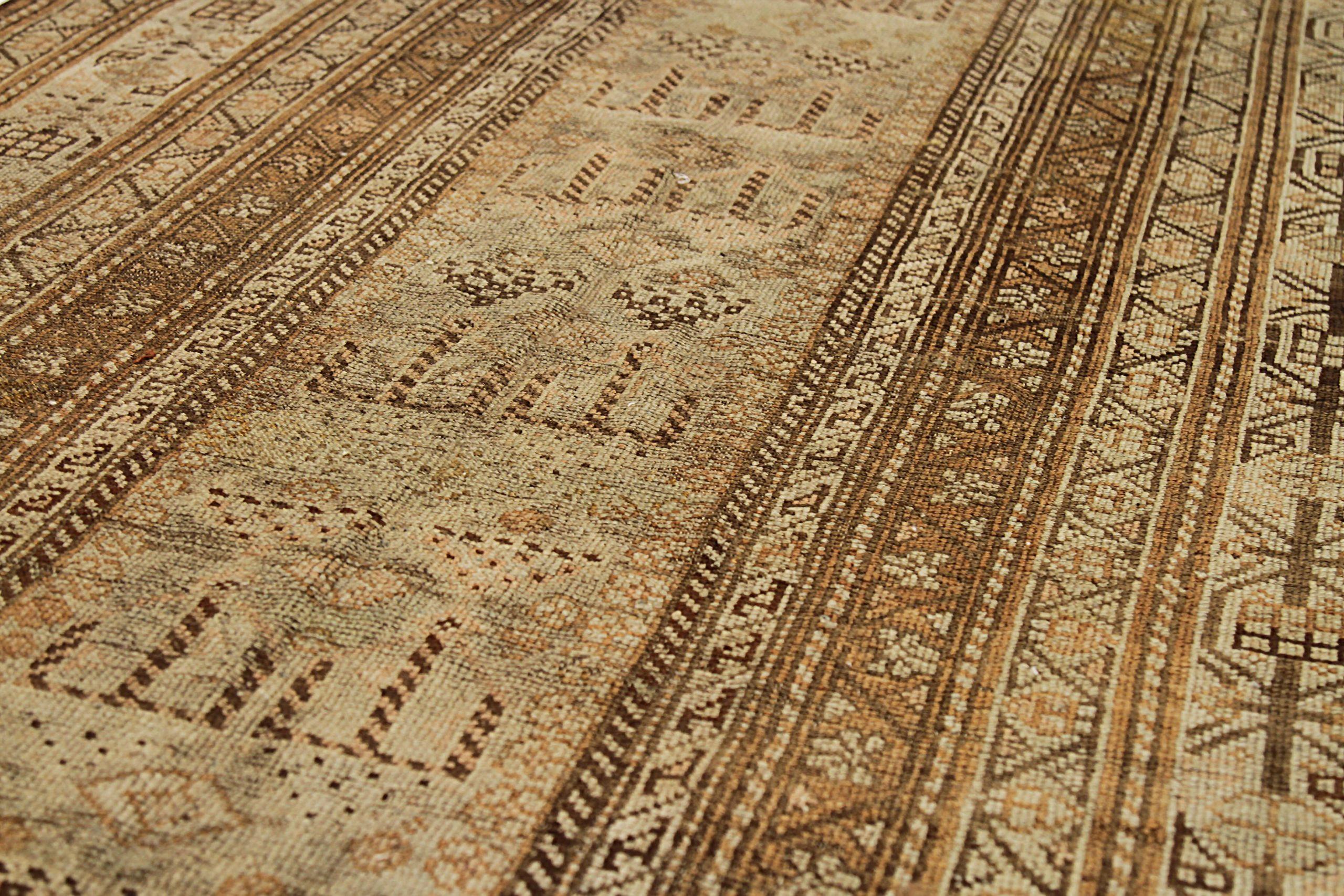 Alfombras Persas Shiraz - Lana Marrón Diseño Marfil - 88764 Iraquí en venta
