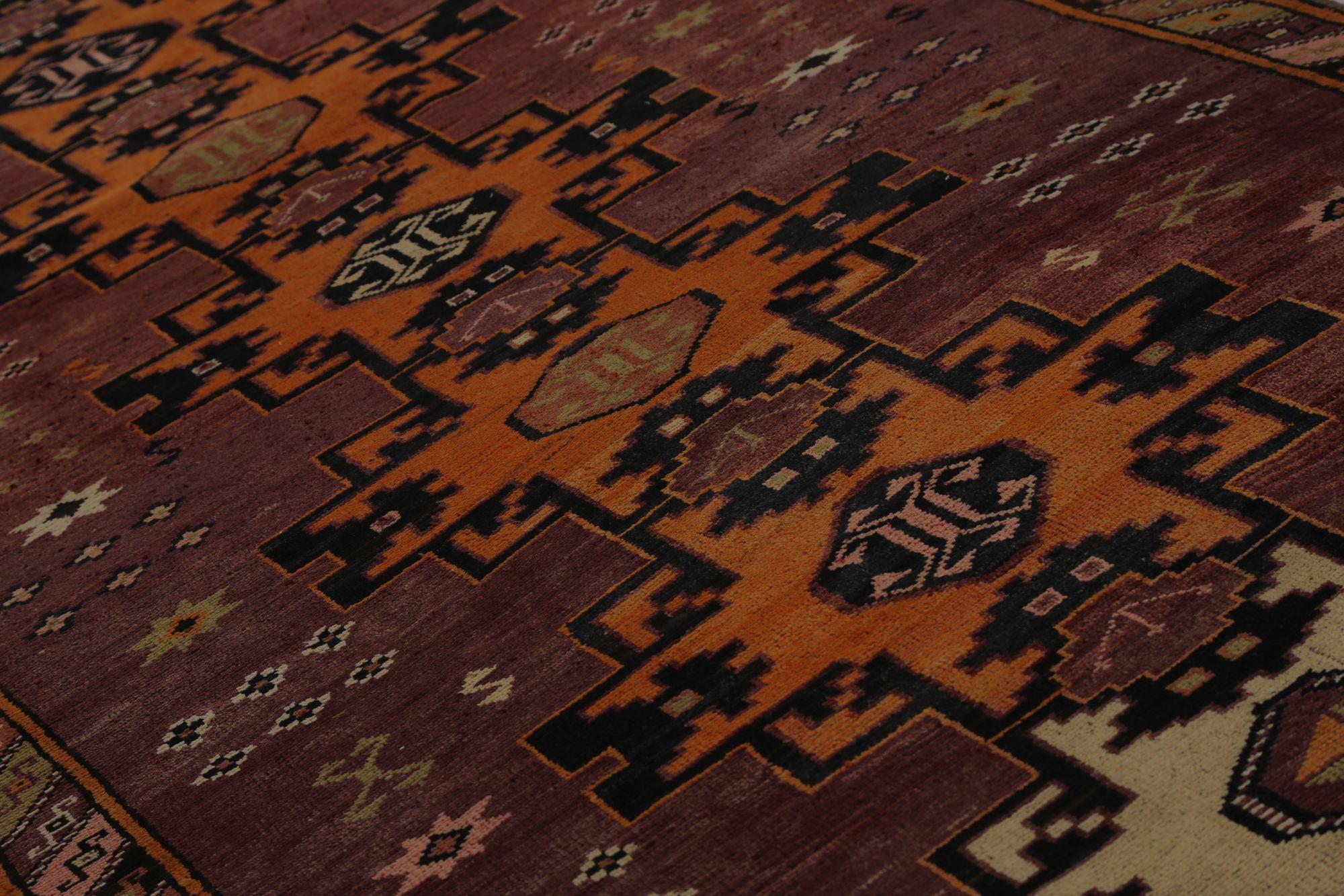Alfombras Persas Shiraz - Lana Naranja Purpel Design - 97437 Iraquí en venta