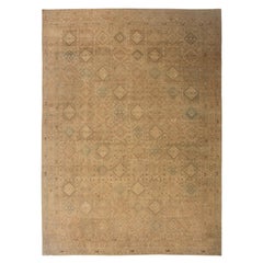 Tappeto persiano Shiraz Over Size - Lana Marrone Taupe Design - 96802