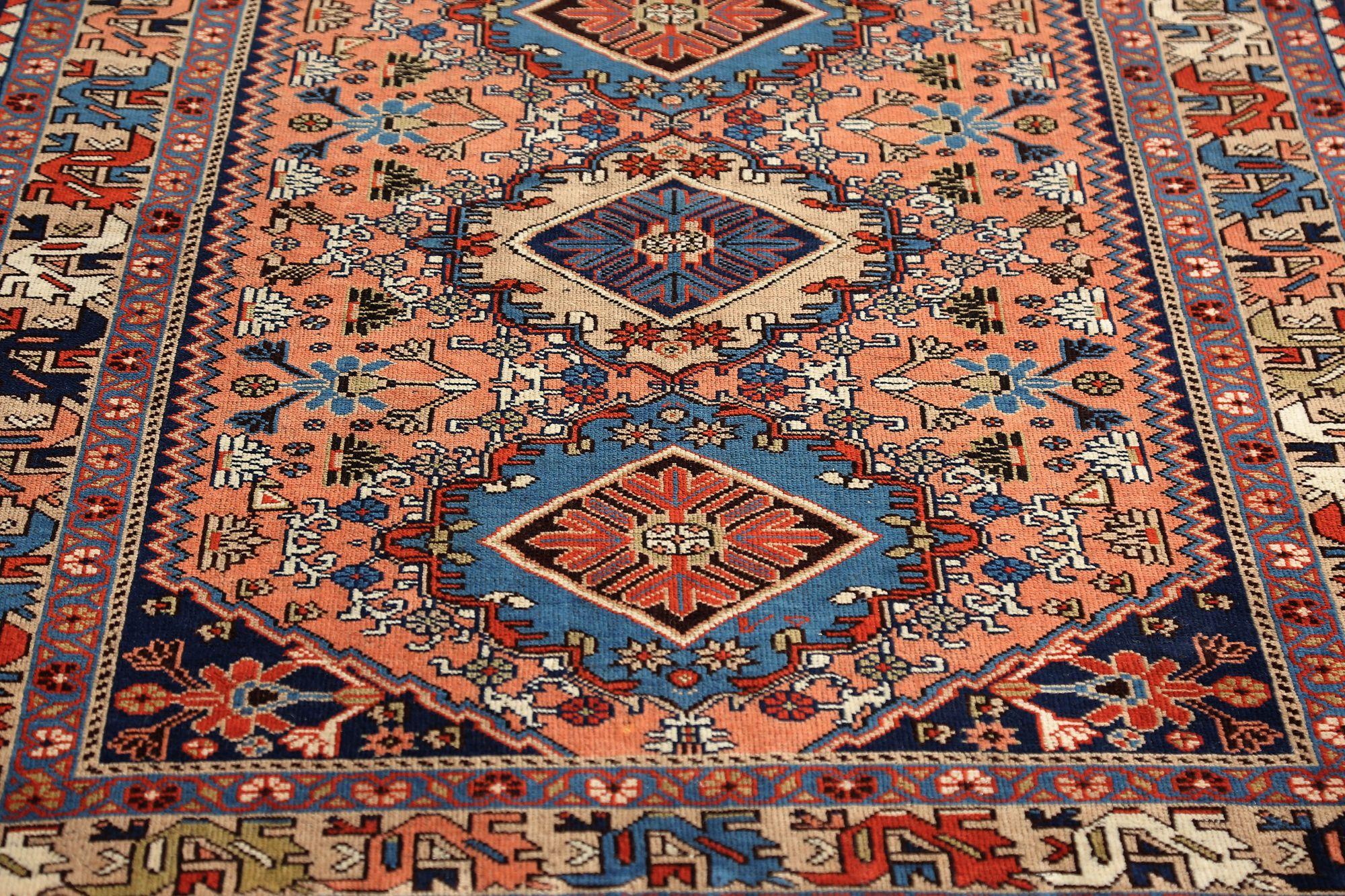Iracheno Tappeto persiano Shiraz Small - Lana Design/One - 96701 in vendita