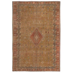 Tappeto persiano Shiraz Small - Lana Rosso Giallo Design - 97445