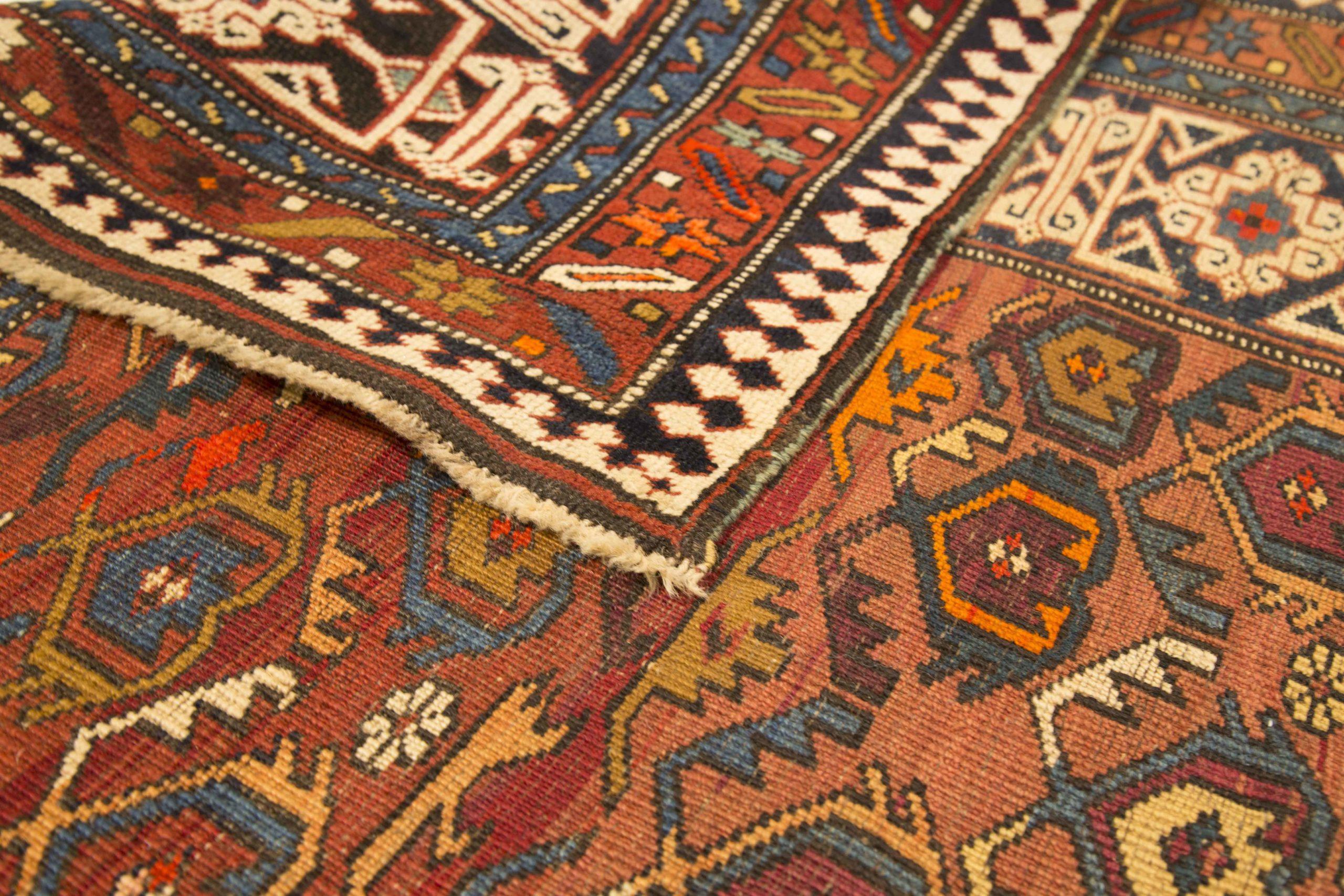 Persische Shirvan-Teppiche um 1880 - 53930 im Zustand „Hervorragend“ im Angebot in Dallas, TX