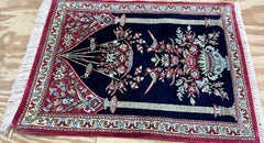 Persian  Silk qum,  fine, Tree of life