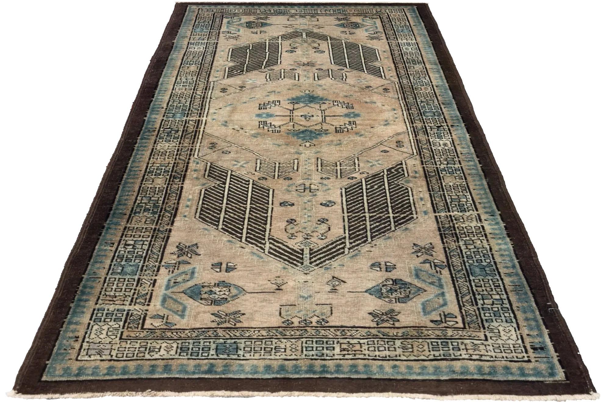 Persiano Tappeto persiano di piccole dimensioni (44 x 85) - Sarab Design in vendita