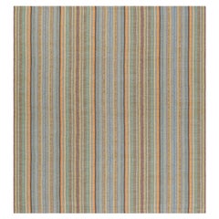 Persian Striped Flat Weave Rug – Hand-Spun Yarn, Vegetable-Dyed, Made to Order