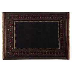 Persian Style Baluch-Style Tribal Geometric Rug, 67 x 106 in