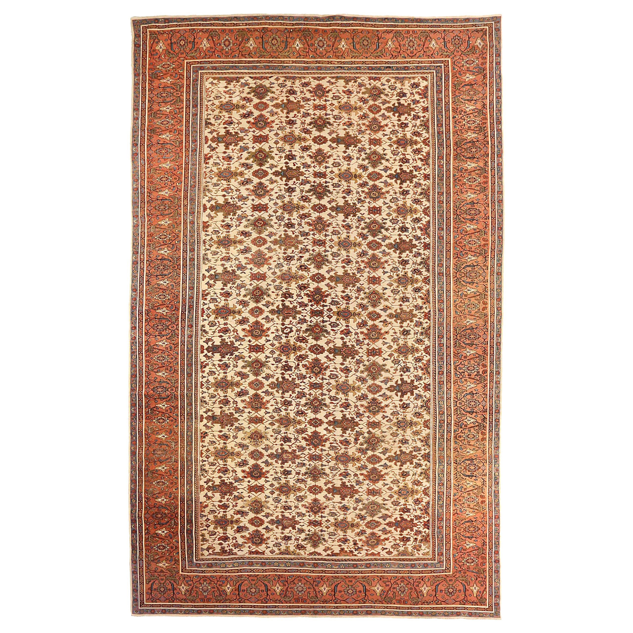 Persian Sultanabad Area Rugs Circa 1880 - 66276