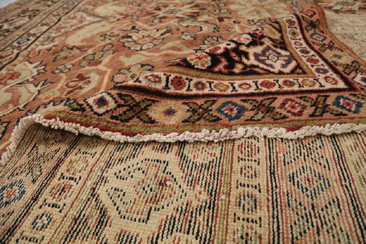 Persische Sultanabad Teppiche - Wolle Braun Elfenbein Rot 71045 im Zustand „Hervorragend“ im Angebot in Dallas, TX