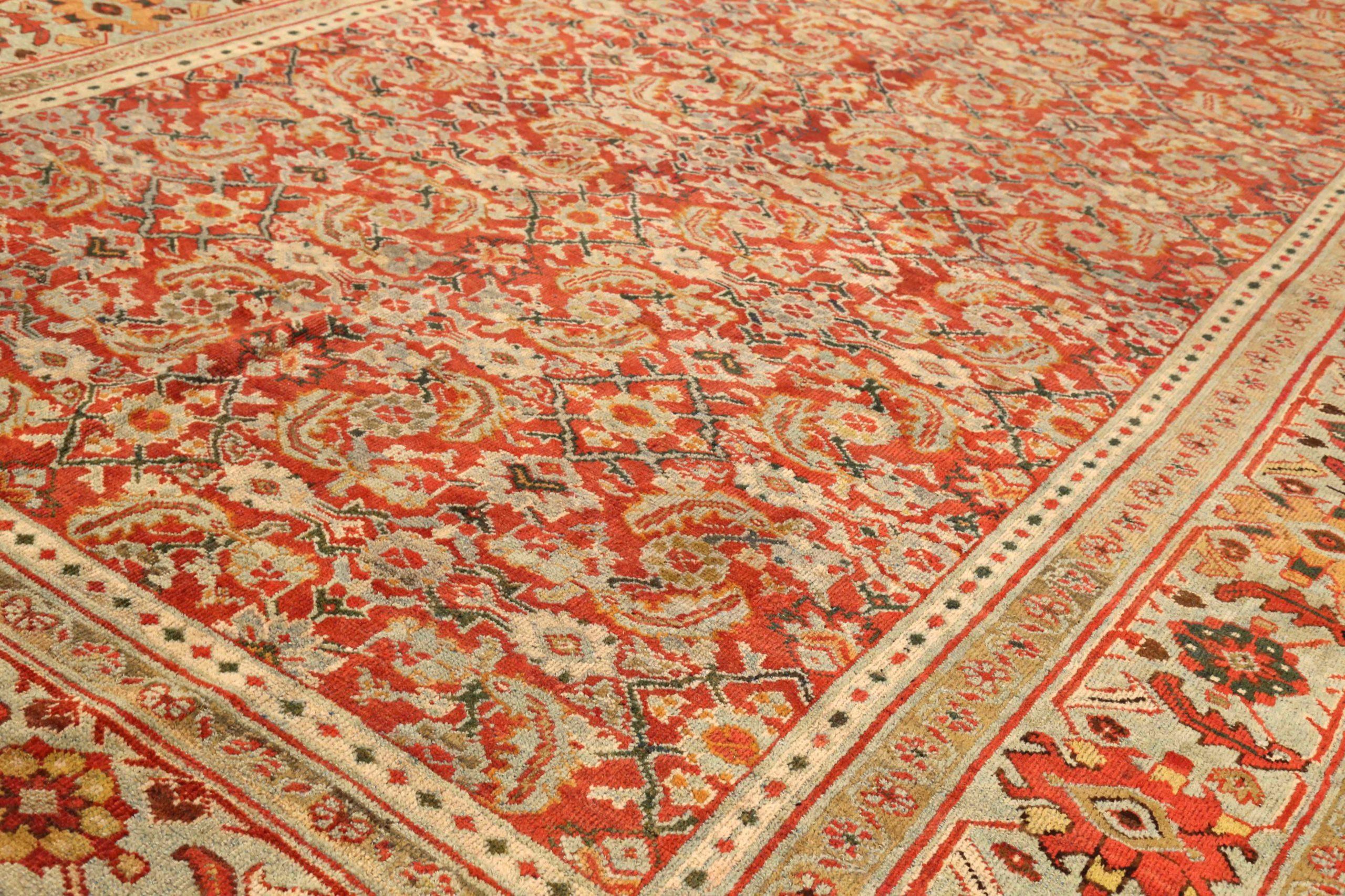 Alfombras Persas Sultanabad Rugs - Lana Marfil Rojo 73932 Asiático en venta