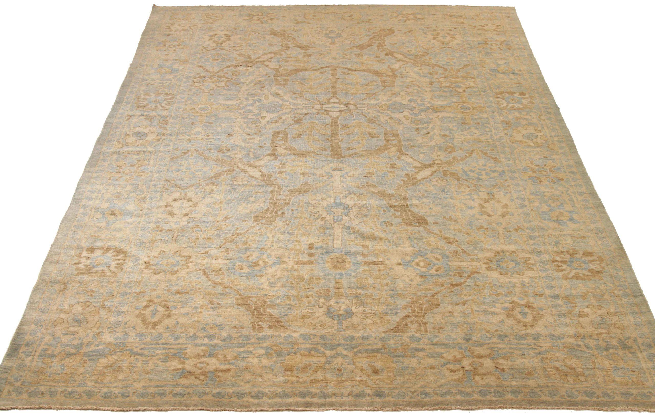 Scopri l'eleganza dei Sultanabad Rugs persiani con i tappeti CIRCA del 1990. Progettato con una meticolosa attenzione ai dettagli, questo design esclusivo è perfetto per valorizzare il tuo spazio.