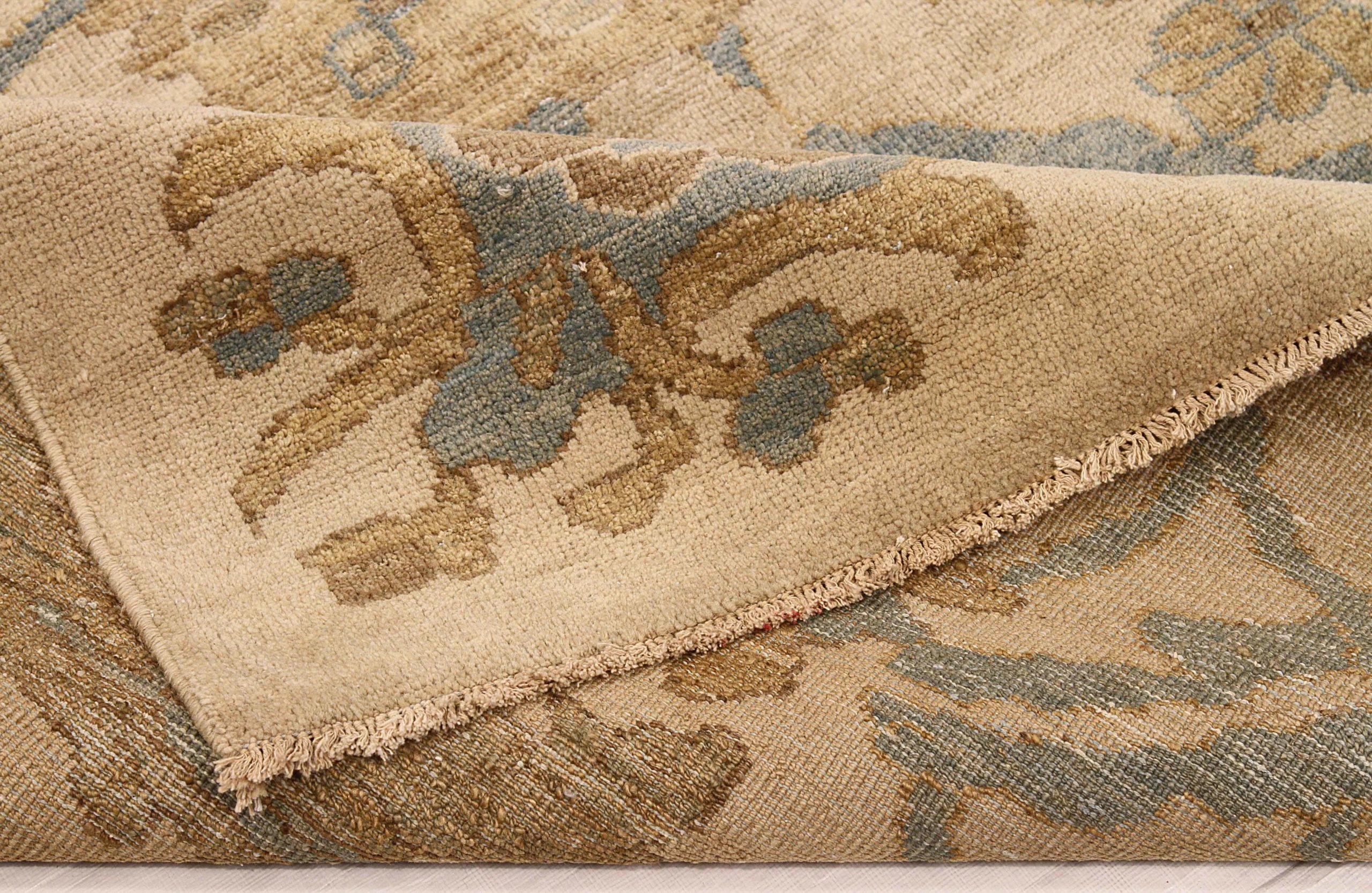 Tapis persan Sultanabad Circa 1990 - 16393 Excellent état - En vente à Dallas, TX