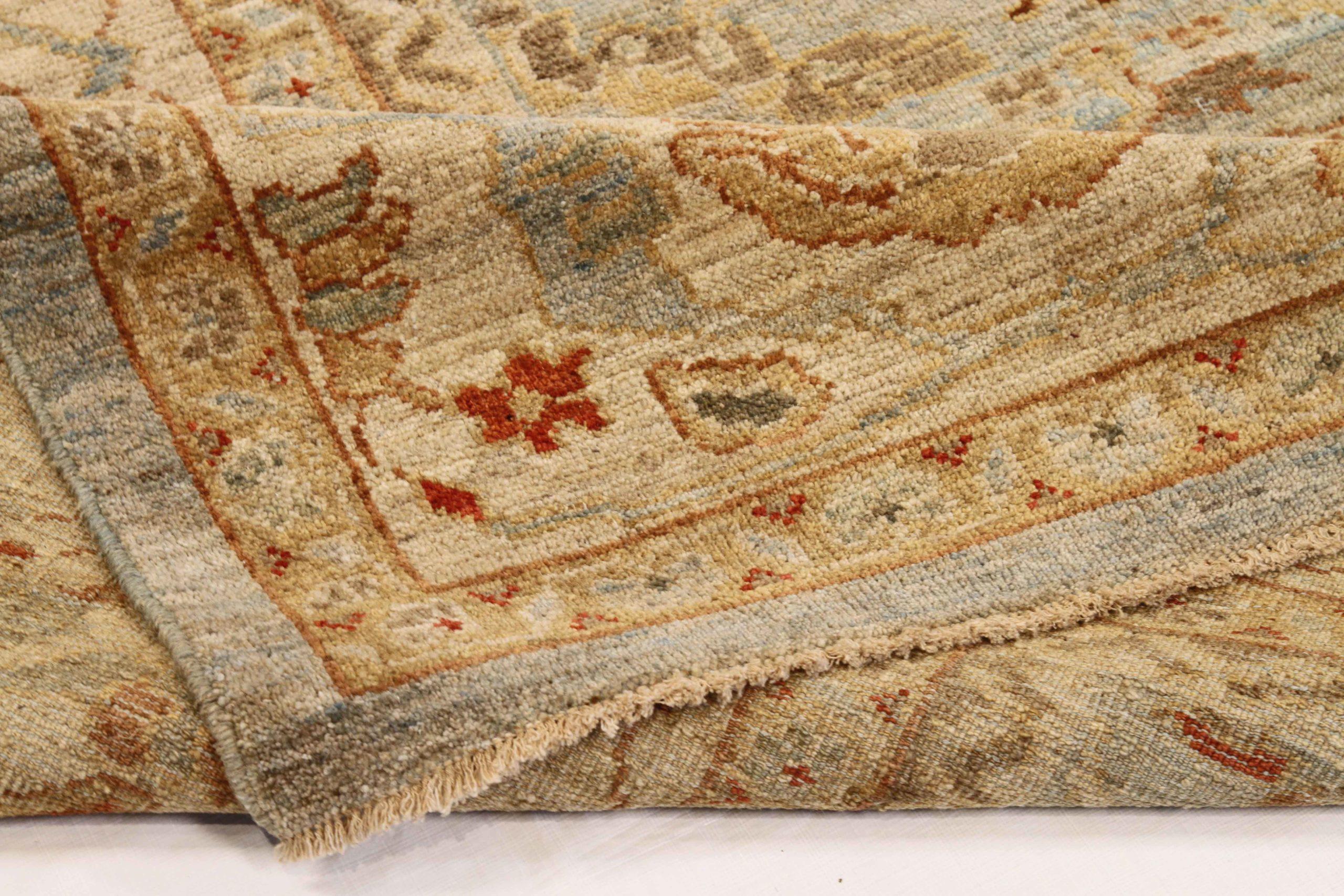 20ième siècle Tapis persan Sultanabad Circa 1990 - 16393 en vente