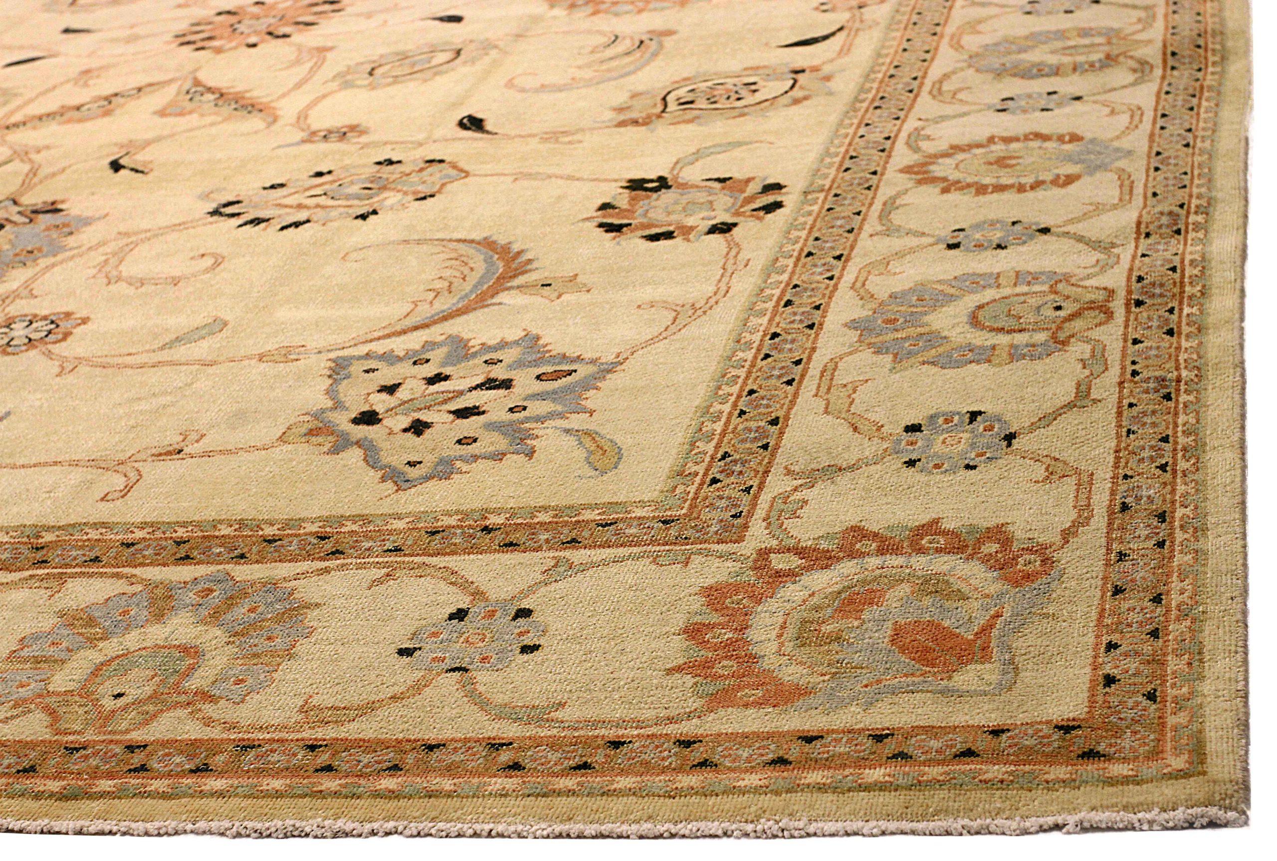 XX secolo Tappeti persiani Sultanabad Rugs Circa 1990 - 53753 in vendita