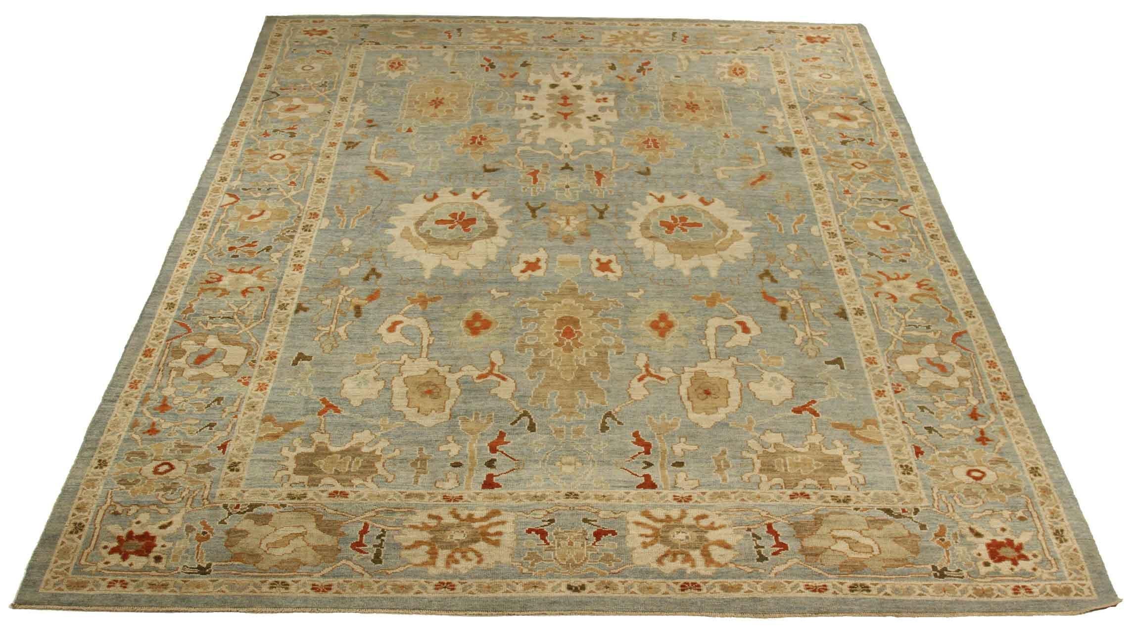 Entdecken Sie die Eleganz der persischen Sultanabad Teppiche von CIRCA 1990. Dieses exklusive Design, das mit viel Liebe zum Detail entworfen wurde, ist perfekt, um Ihren Raum zu verschönern.