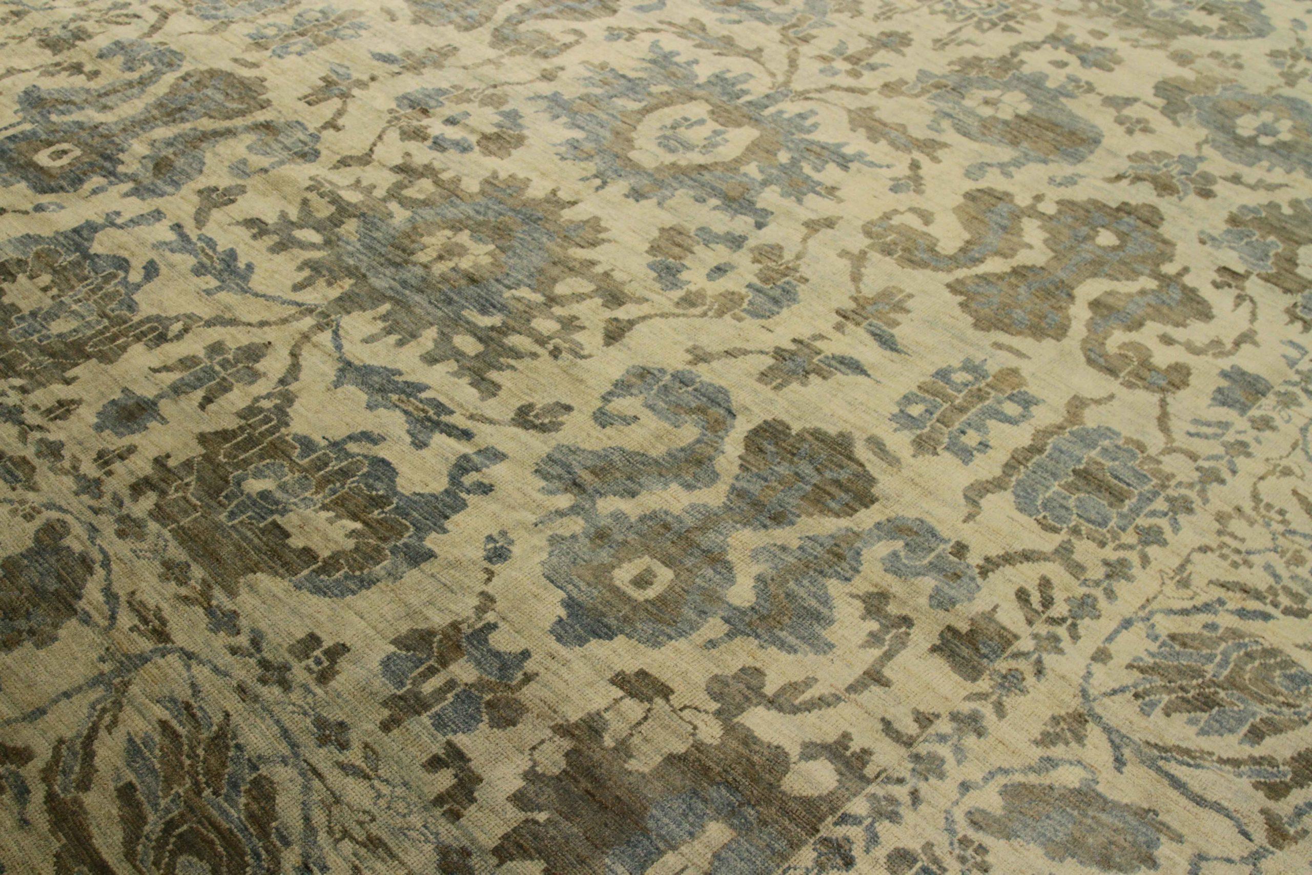 Asiatique Persian Sultanabad Area Rugs Circa 1990 - 67021 en vente