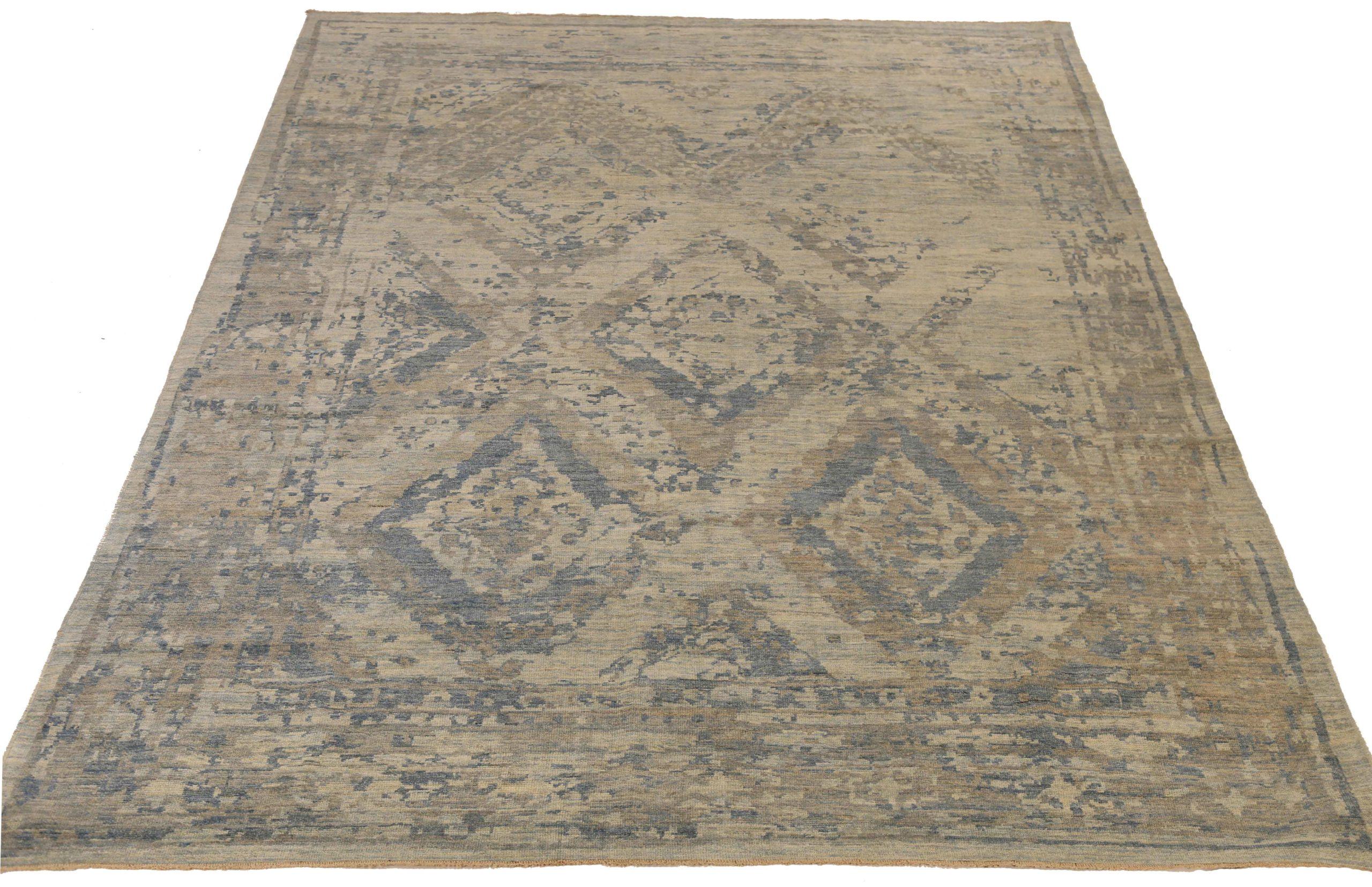 Entdecken Sie die Eleganz der persischen Sultanabad Teppiche von CIRCA 1990. Dieses exklusive Design, das mit viel Liebe zum Detail entworfen wurde, ist perfekt, um Ihren Raum zu verschönern.