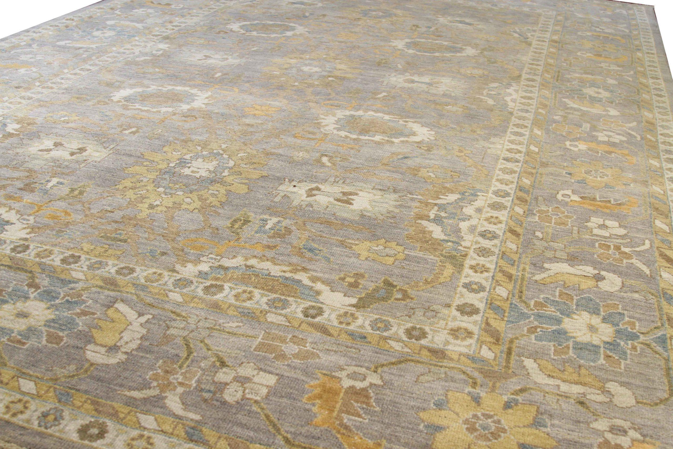 Asiatique Tapis persans de Sultanabad vers 1990 - 68187 en vente