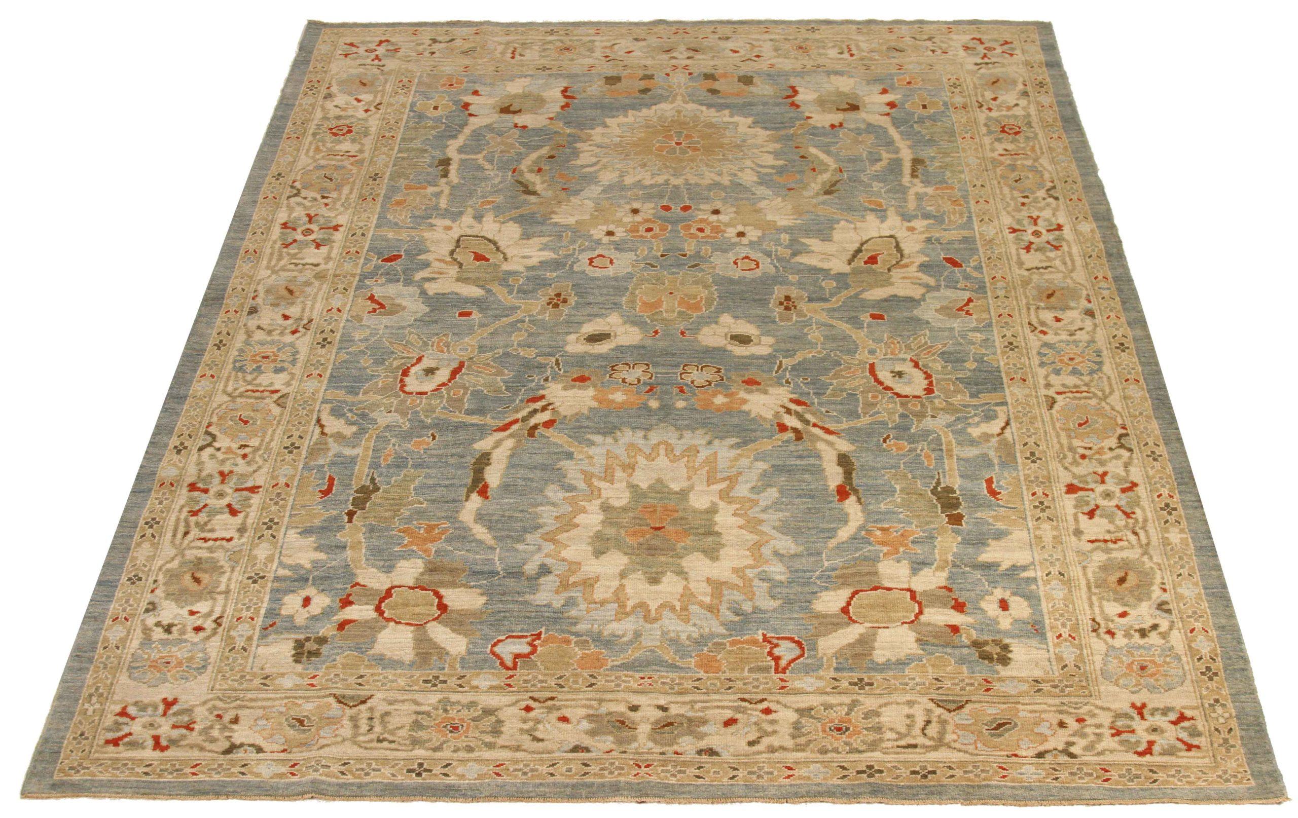 Discover the elegance of Persian Sultanabad featuring Area Rugs in Circa 1990. Designed with meticulous attention to detail, this exclusive design is perfect for enhancing your space.