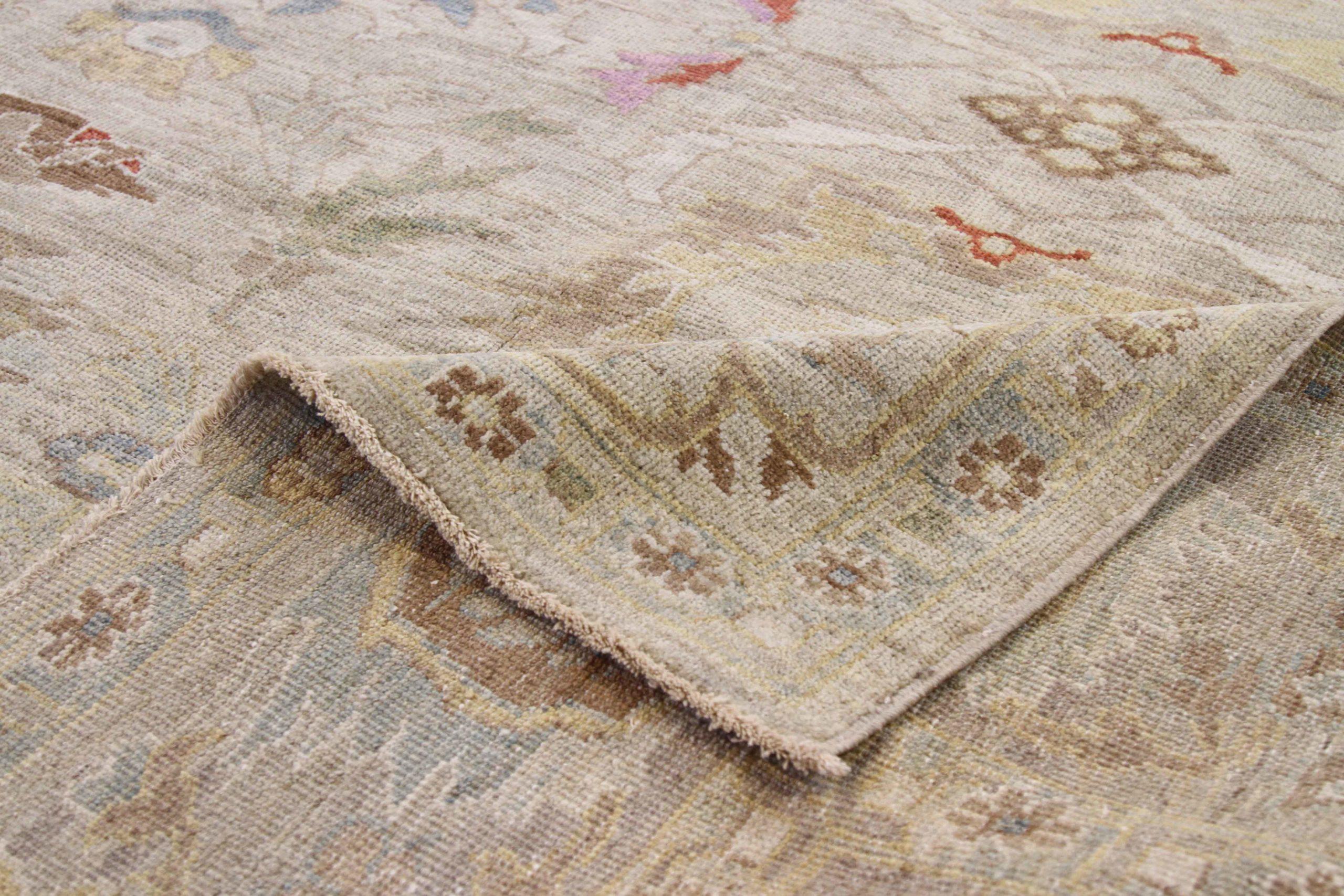 Persische Sultanabad-Teppiche Circa 1990 - 68635 im Zustand „Hervorragend“ im Angebot in Dallas, TX
