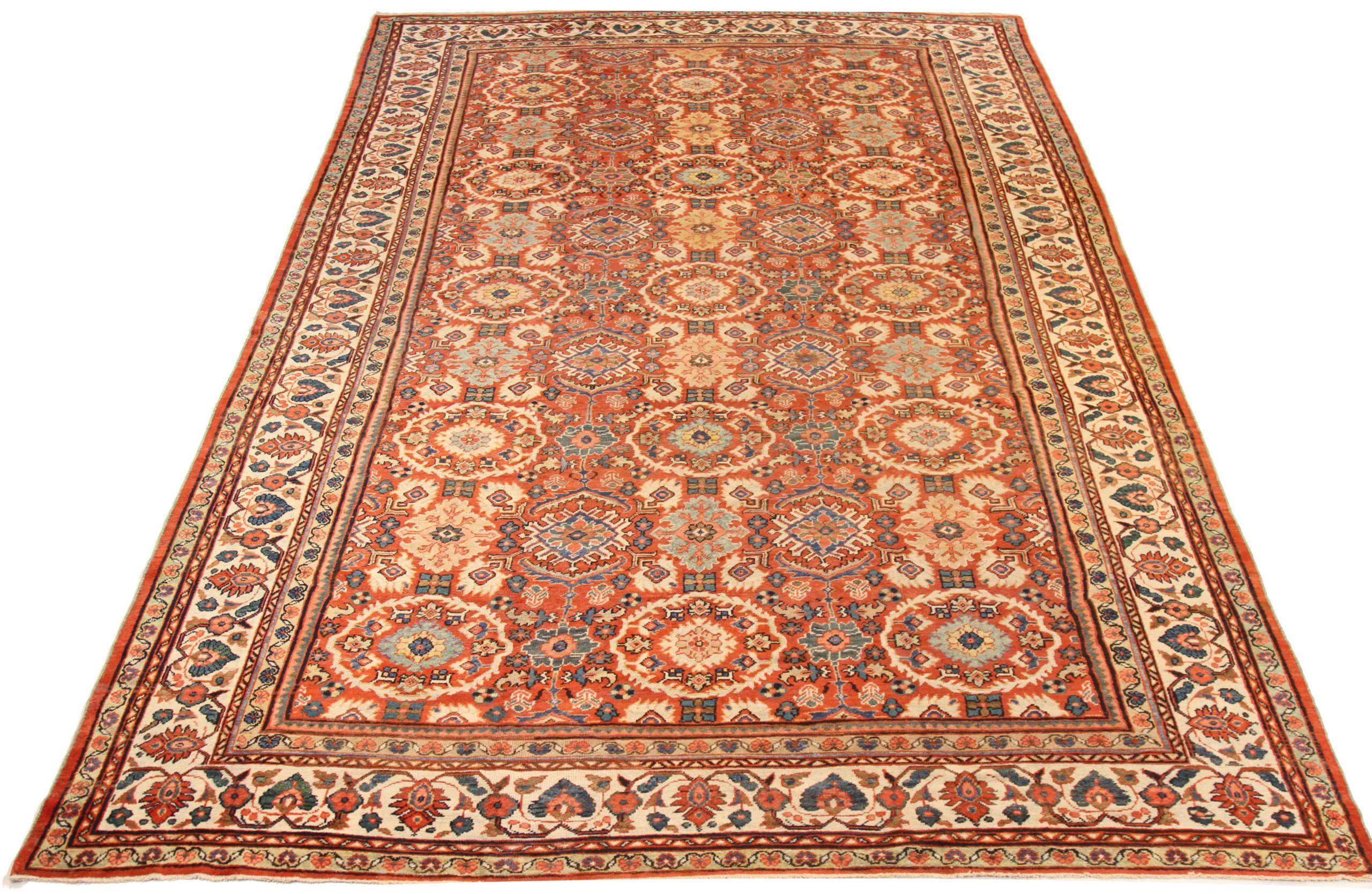 Scopri l'eleganza dei Sultanabad Rugs persiani. Progettato con una meticolosa attenzione ai dettagli, questo design esclusivo è perfetto per valorizzare il tuo spazio.