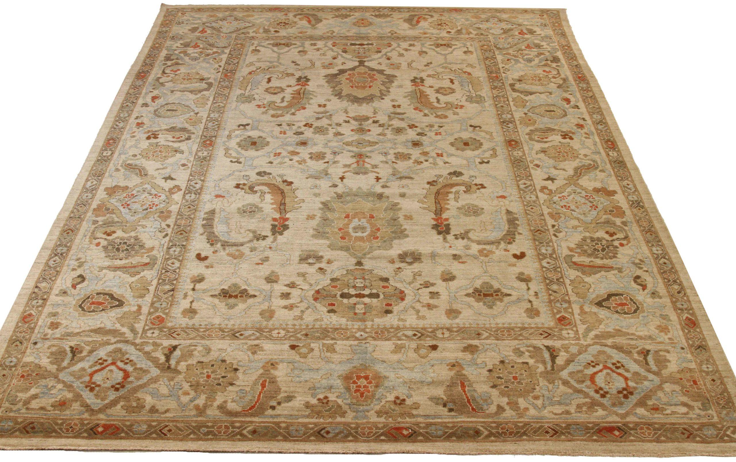 Scopri l'eleganza dei Sultanabad Rugs persiani. Progettato con una meticolosa attenzione ai dettagli, questo design esclusivo è perfetto per valorizzare il tuo spazio.