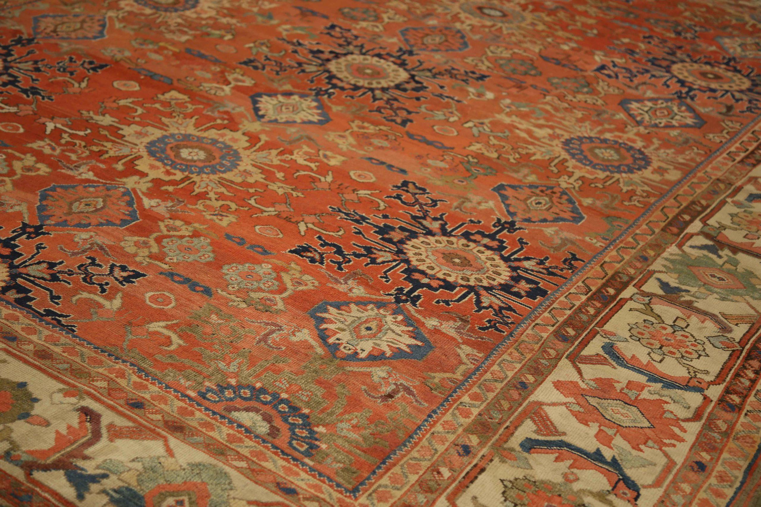 Persian Sultanabad Area Rugs - 65007 (Asiatisch) im Angebot